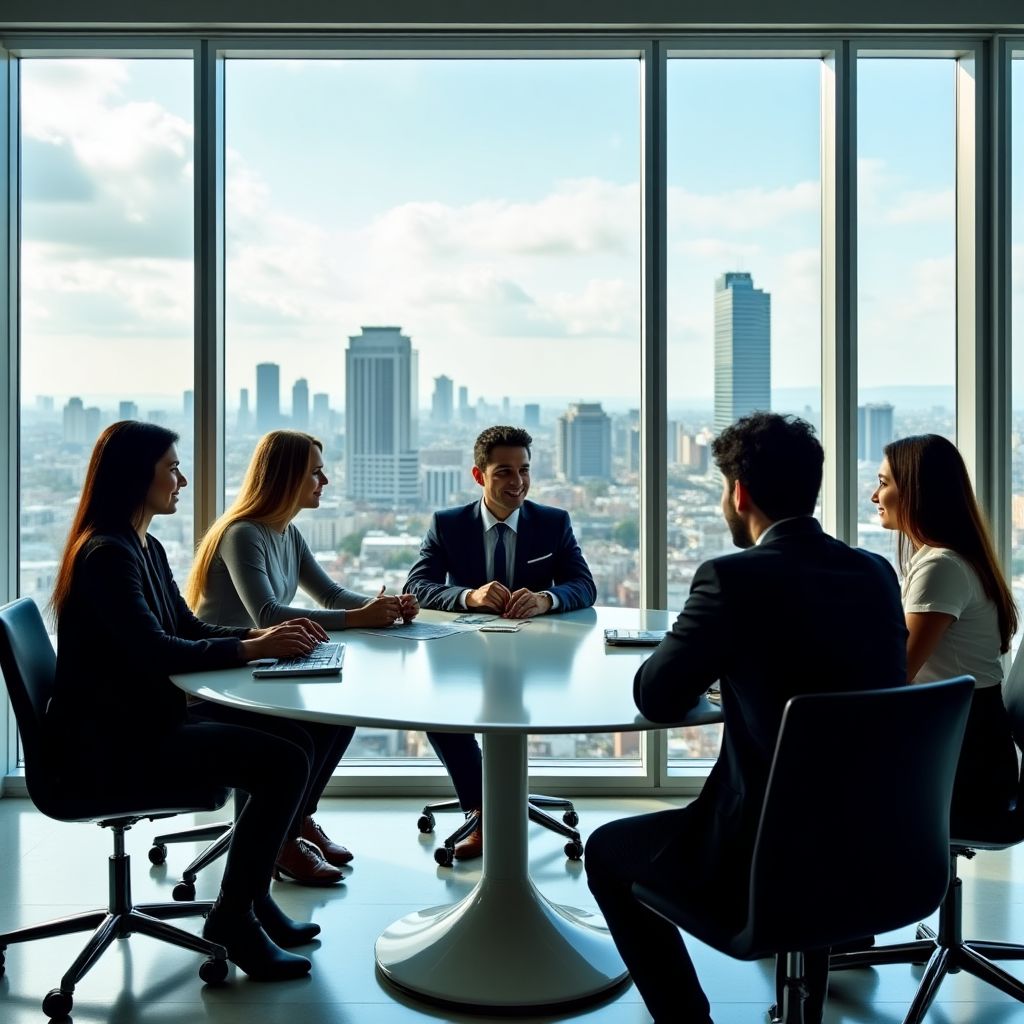 Equipo de ConsultAR en oficina moderna