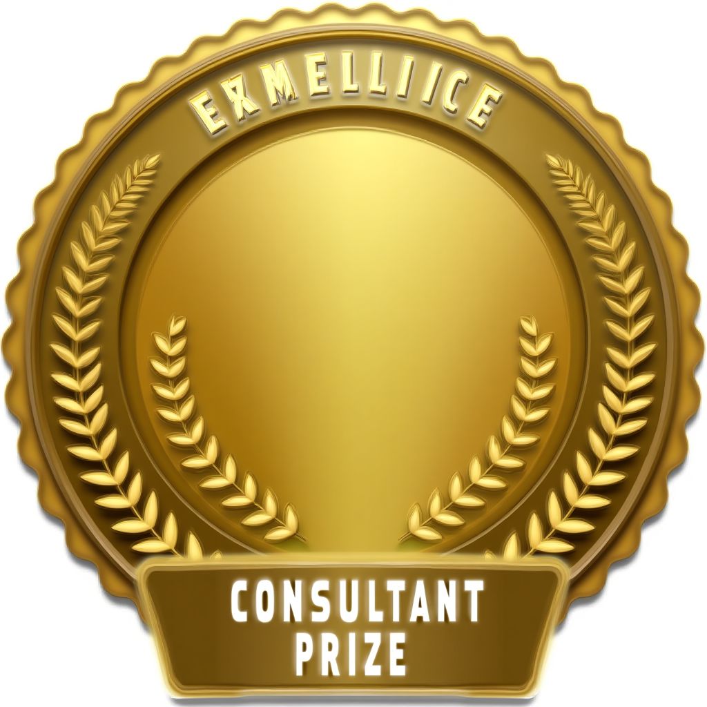 Ícono de premio de excelencia