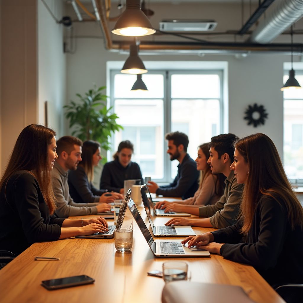 Oficina de startup tecnológica argentina